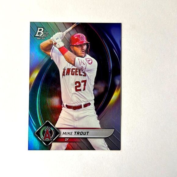 2022 bowman platinum mike trout #90 mint condition - Picture 1 of 3